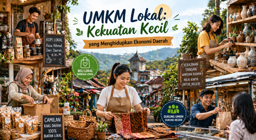 UMKM Lokal: Kekuatan Kecil yang Menghidupkan Ekonomi Daerah