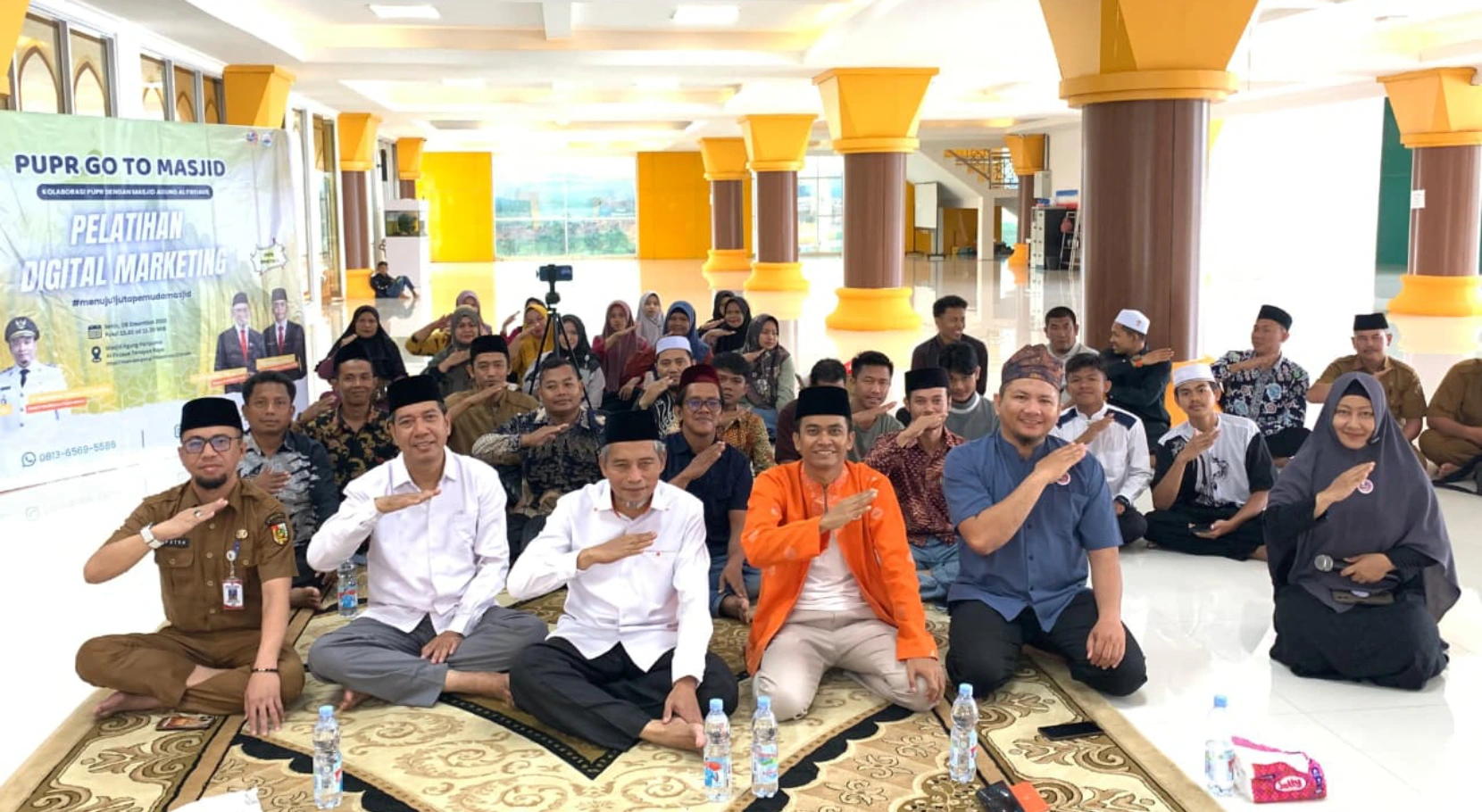 PUPR Go To Masjid: Pelatihan Digital Marketing di Masjid Agung Al Firdaus